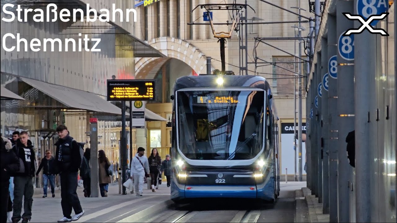 Straßenbahn Chemnitz | City-Bahn Chemnitz | Tram-train | Tram | CVAG | 2024 | Trams in Germany