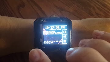 ESP32 Smart watch project update #2