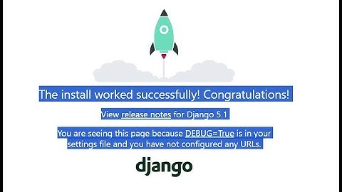 Django Projesi Oluşturmak.