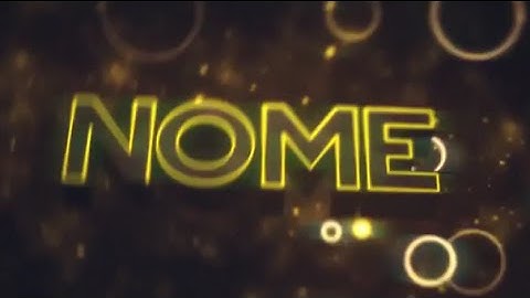 Free 3D Intro #68 | Black and Yellow Hip Hop Style Sync Intro Template