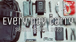 Edc 2023 Chrome Industries, Spyderco, Reylight, Alpaka, Gerber, Reform, Etc...