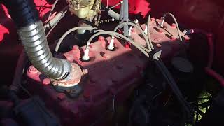 1948 Ford F-1 flathead six running