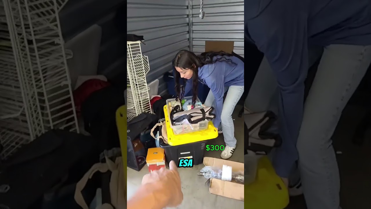 ¡$220 POR ESTA BODEGA… Y ENCONTRAMOS UNA PC GAMER! 🤯 #storagefinds #storageunit