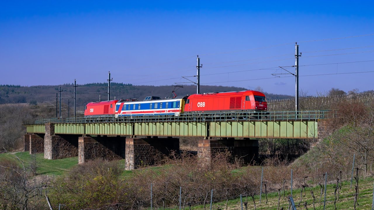 Franz-Josefs-Bahn Impressionen vom Frühling 2024 (4K)