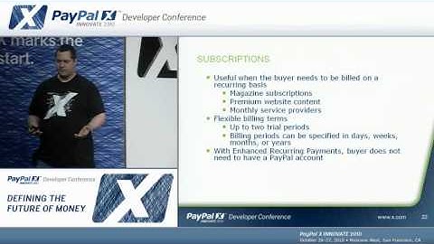 PayPal X Innovate 2010: Accept Payments Today with Website Payments Standard and Email Payments