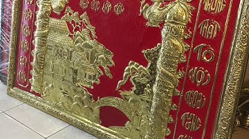 Bài vị cửu huyền thất tổ bằng đồng