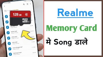 Realme Memory Card Me Song Kaise Dale, Memory Card Me Song Kaise Copy Kare