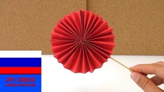 Декоративный цветок гвоздика из цветной бумаги Декоративный цветок гвоздика из цветной бумаги