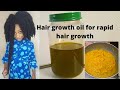 Experience Extreme hair growth with this Hair growth oil (Avocado and Carrot)