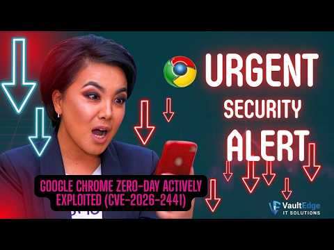 🚨 Chrome Zero-Day Actively Exploited | CVE-2026-2441 Security Alert | Update Immediately