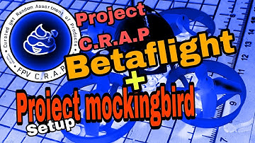 Betaflight & Project Mockingbird brushless 1s whoop setup