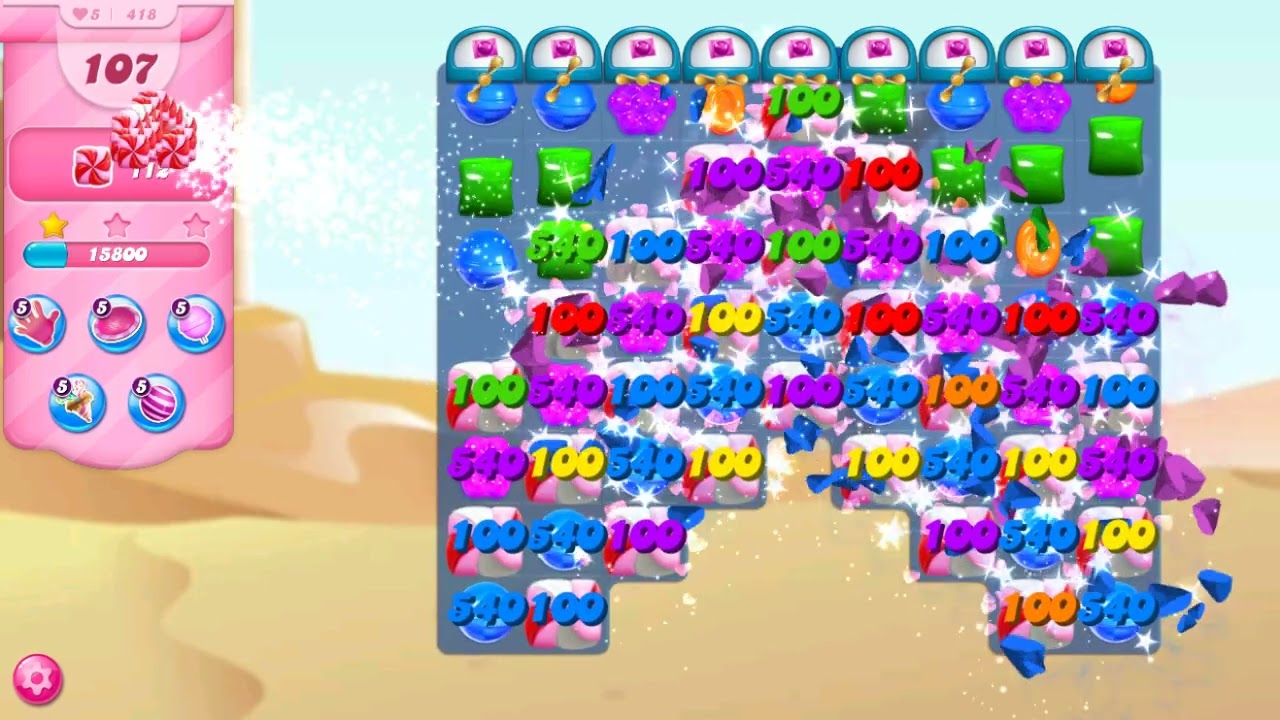 Candy Crush Saga Levels416_420 | Candy Crush Saga Android Gameplay