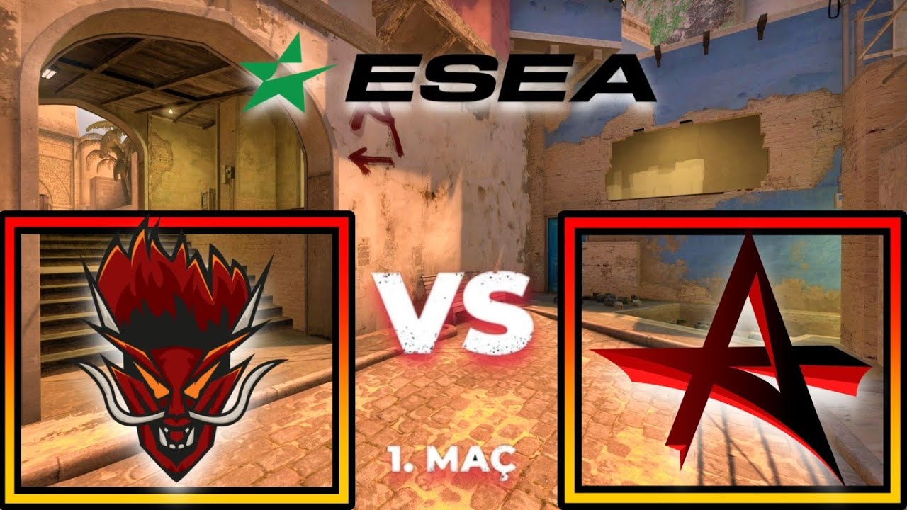 Sangal vs.Akuma 1. Map Full Match - ESEA Season 38: Premier Division - Europe8 