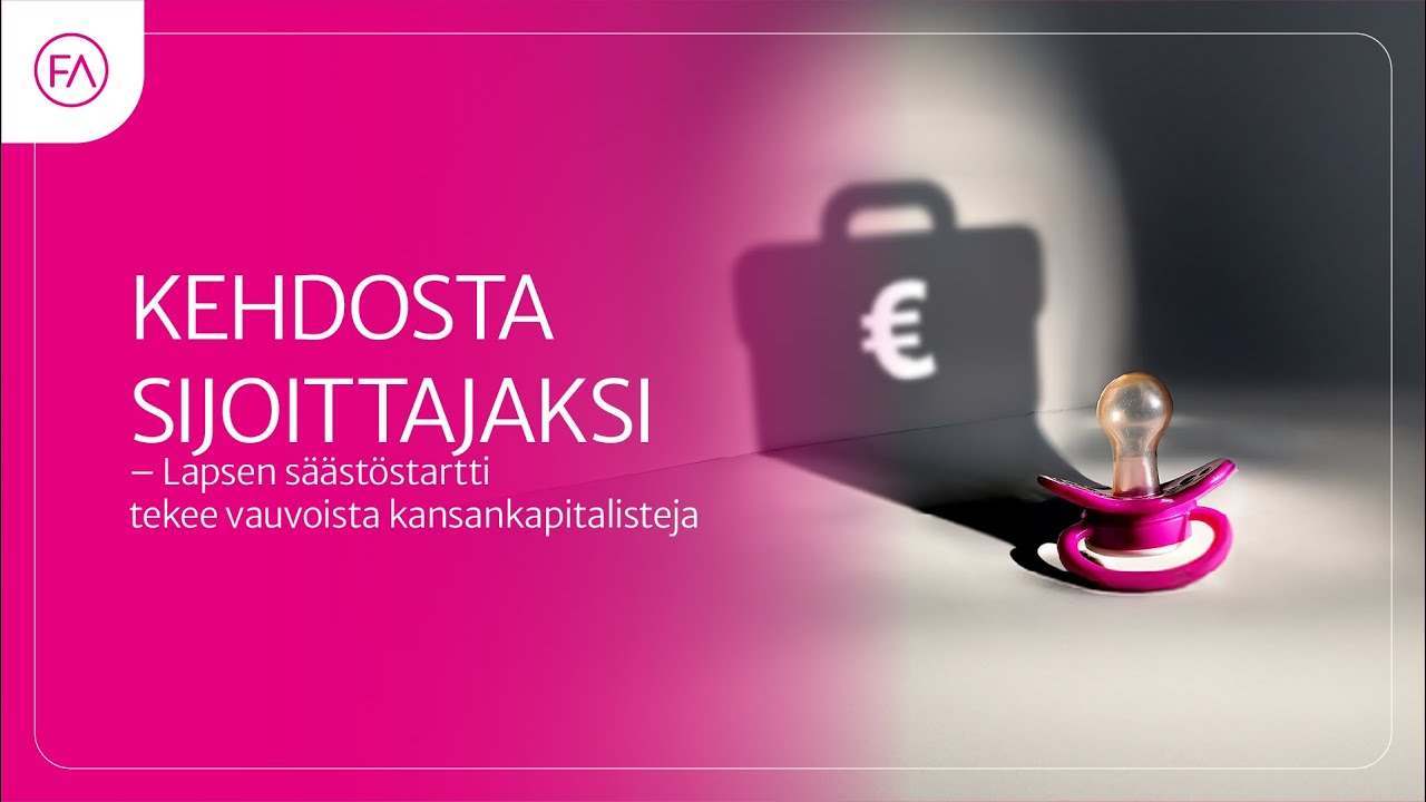 Lapsen Säästöstartti -julkistustilaisuus