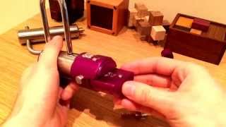 Forever Lock (PSD Lock / Unpickable Lock) - Padlock Version - Instructions / Solution