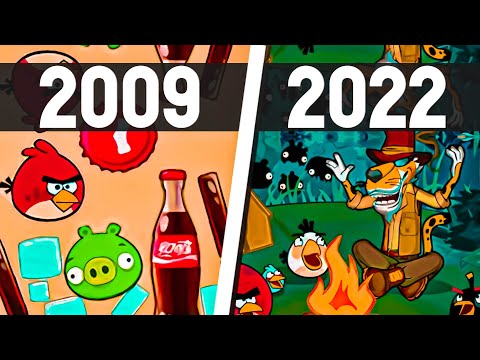 УДАЛЕННЫЕ игры Angry Birds (Cheetos, Coca Cola, McDonald’s..)