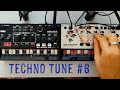 Korg volca modular &amp; Korg volca kick - techno tune #6