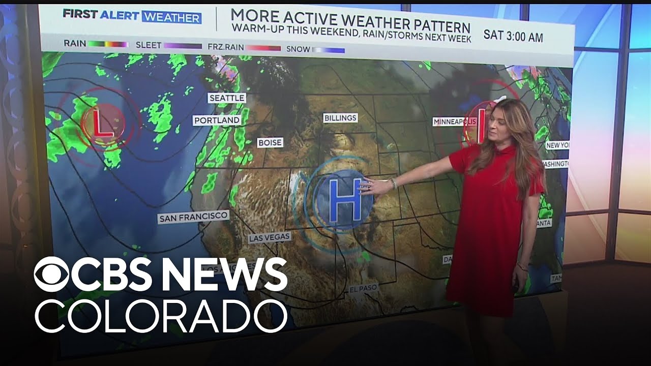 Sunny and warming for the weekend before more wet weather arrives next ...