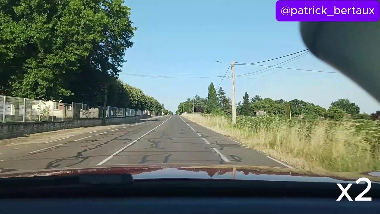 De Bordeaux à Marmande - Vitesse accélérée x2