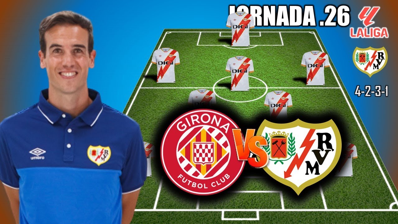 Girona FC vs Rayo Vallecano live score, H2H and lineups