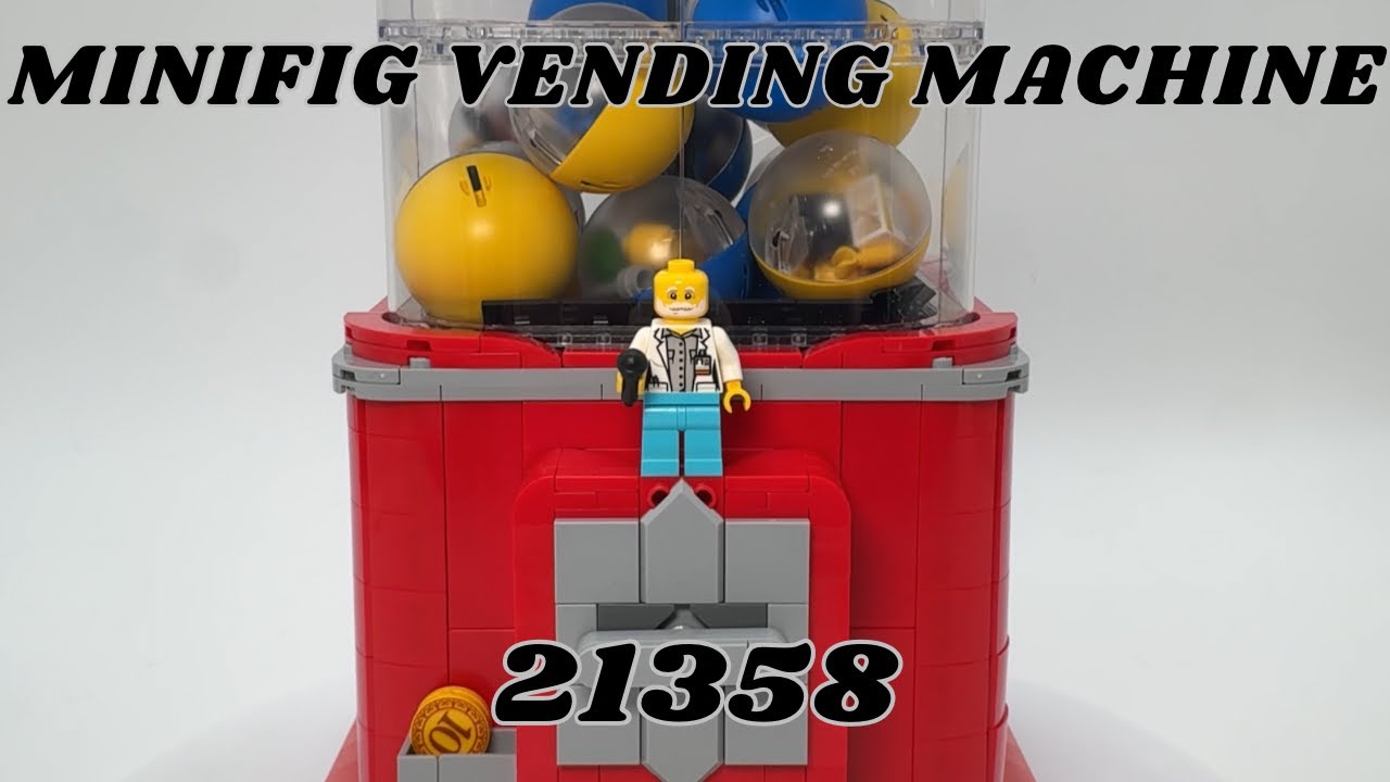 Feeding My Minifig Addiction! LEGO Minifig Vending Machine 21358 Review