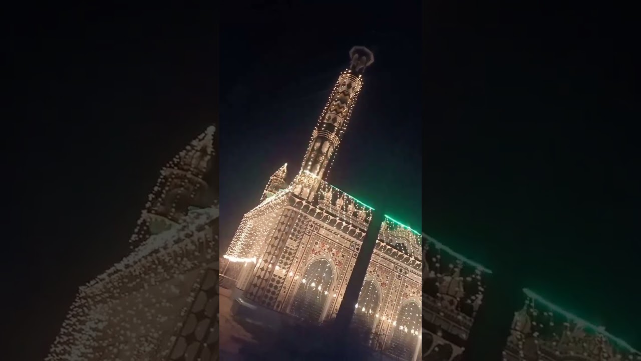 allhumdullih finally masjid rabiawal lighting complete 2023 #masjid #rabiulawal #lighting #2023