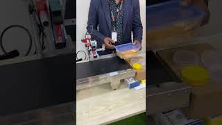 বারকোড, এক্সপায়ারি ডেট, ব্যাচ কোড—সব হবে প্রিন্ট! Inject Printer with Conveyor Belt