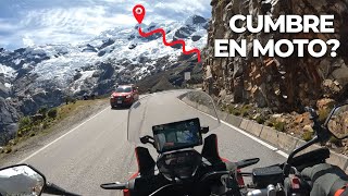CROSSING the HIGHEST TUNNEL IN THE WORLD, Punta Olimpica | South America on a Motorbike Day #4