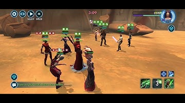 SWGOH TW - MT NS vs CLS Chewpio dc9