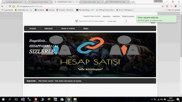 E-TİCARET SİTESİ KURULUMU 15 DK