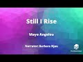 "Still I Rise" by Maya Angelou Poetry Analysis & Annotations: IGCSE English | Narrator: Barbara Njau