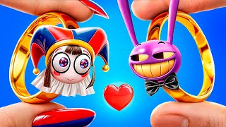 POMNI and JAX LOVE STORY! The Amazing Digital Circus Extreme Makeover!