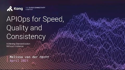 APIOps for Standardization Without Hindrance [Destination: Scale]