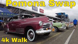 Pomona Swap Meet 2026 Virtual Walk 🇺🇸 4K | Classic Cars, Muscle Cars, Hot Rods & Real Event Sounds