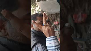 Saharsa ke Thana chowk me Bhuja kha rahe hai Sunday ko