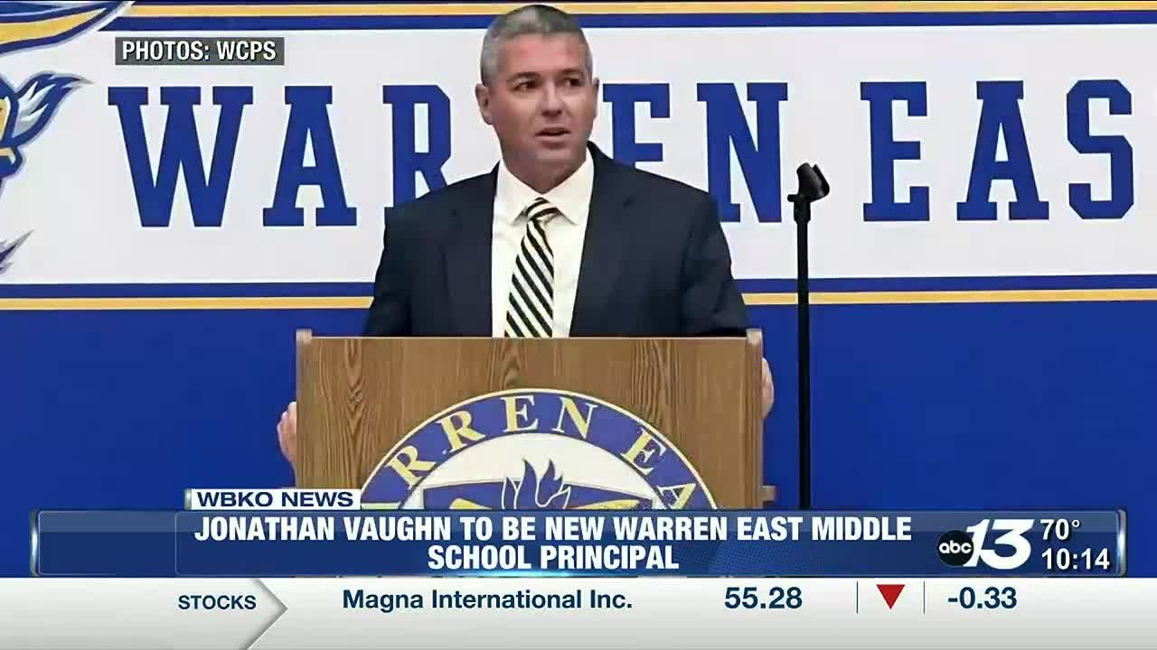 Warren East Middle School announces new principal