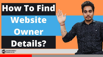 How to find registrant of a particular website or domain name? | WhoIs Lookup❓