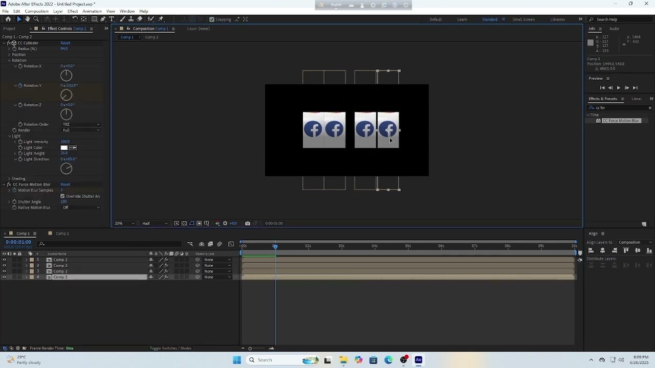Step by Step Guide Creating Slot Machine Animation in After Effects