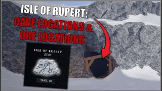 Cave Locations Guide On Isle Of Rupert | Roblox Northwind Guide