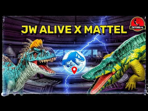Jurassic World Alive X Mattel with new UNIQUE DINOSAURS How to get them?