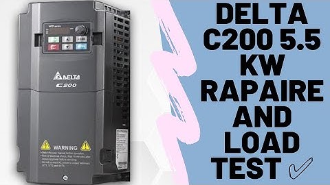 VFD055CB43A-20 Delta VFD-C200 inverter AC motor drive 3 phase 380V 5.5Kw 7.5HP 12A 600HZ