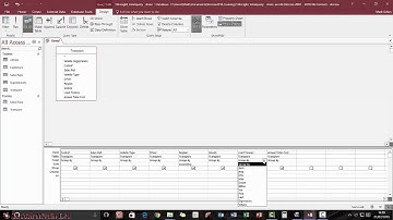 Total Query in Microsoft Access