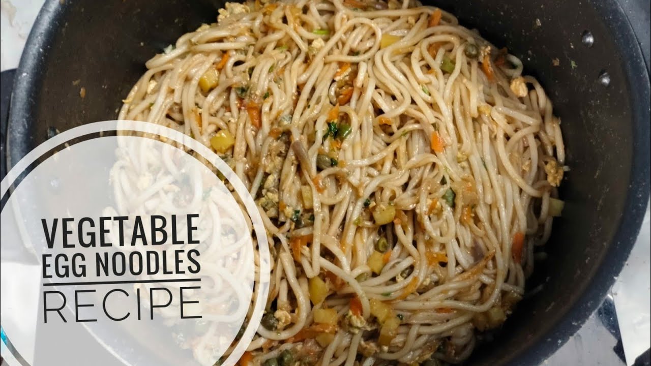 Vegetable Egg Noodles Recipe দেশি স্টাইলে রান্না নুডুলস Bangladeshi