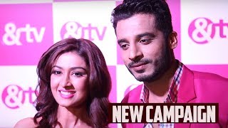 Farnaz Shetty Along With Her Co- Star Unveil New Brand Campaign Of &Tv