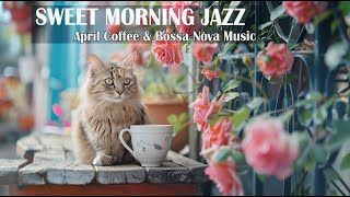 Sweet Morning Jazz ☕ Ethereal April Coffee Music & Bossa Nova Instrumental  Smooth Jazz Playlist