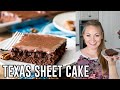 How to Make Texas Sheet Cake