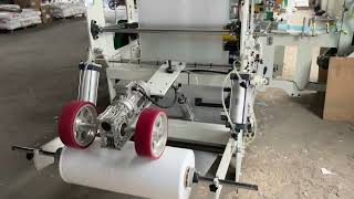 Ribbon-Through rolling drawstring bag garbage plastic  bag making machine