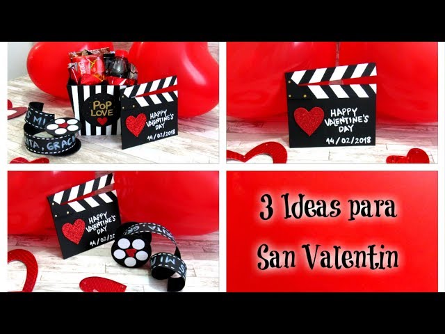 3 Ideas para San Valentin