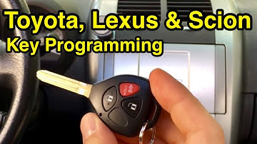 How to program any Toyota, Lexus, or Scion chip key
