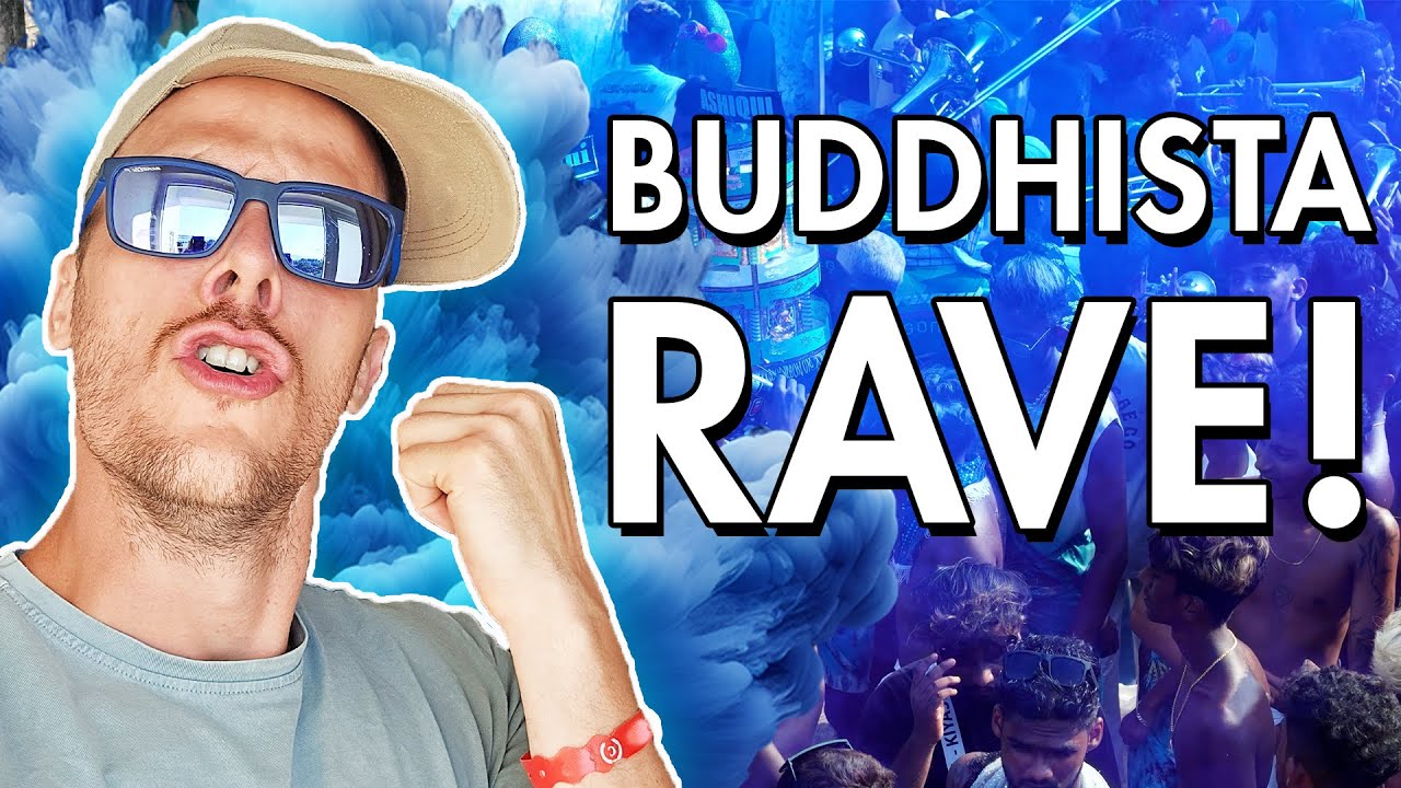 Party elefántos Buddhista Rave buli | Sri Lanka #2